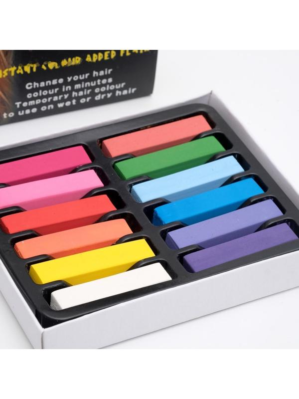 Мелки для волос, 12 шт.