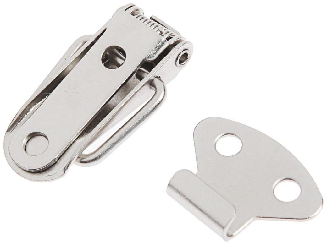 Замок-защелка на ящик Z08, 3.5 см,  железный