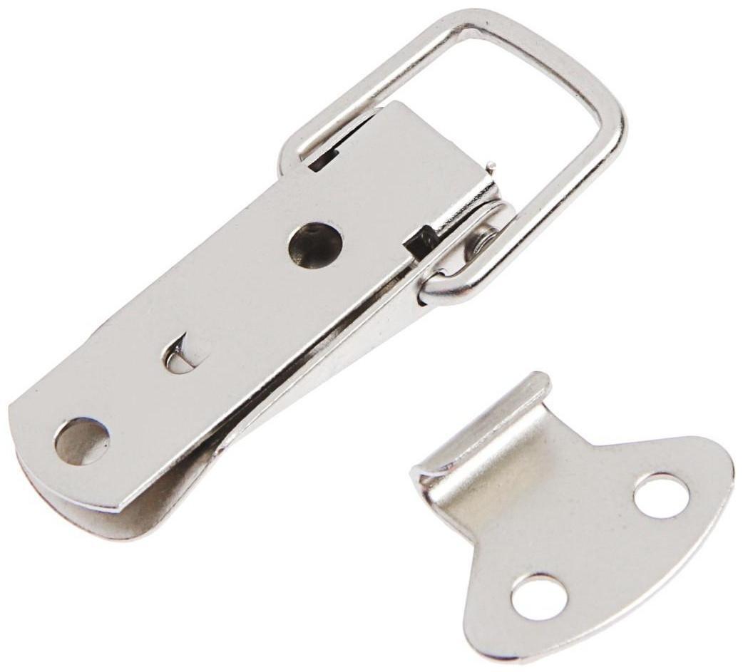 Замок-защелка на ящик Z09, 4.5 см, железный