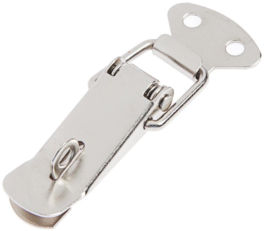 Замок-защелка на ящик Z14, 4.5 см, железный, с проушиной