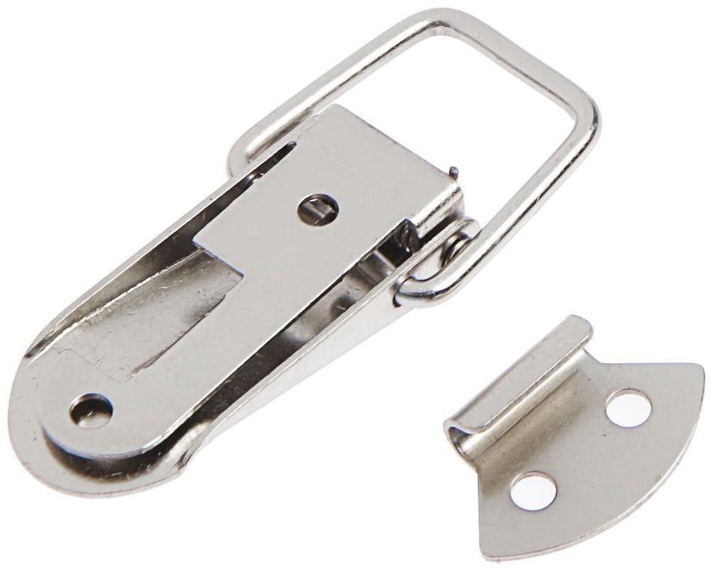 Замок-защелка на ящик Z15, 5,5 см, железный, с проушиной