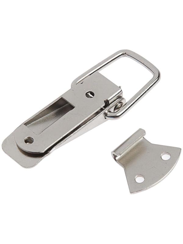 Замок-защелка на ящик Z17, 7,5 см, железный, с проушиной