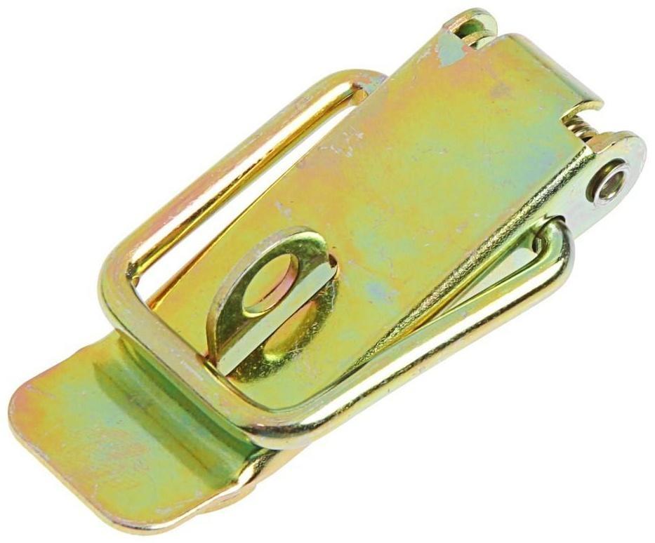 Замок-защелка на ящик Z19, 7,5 см, железный, с проушиной