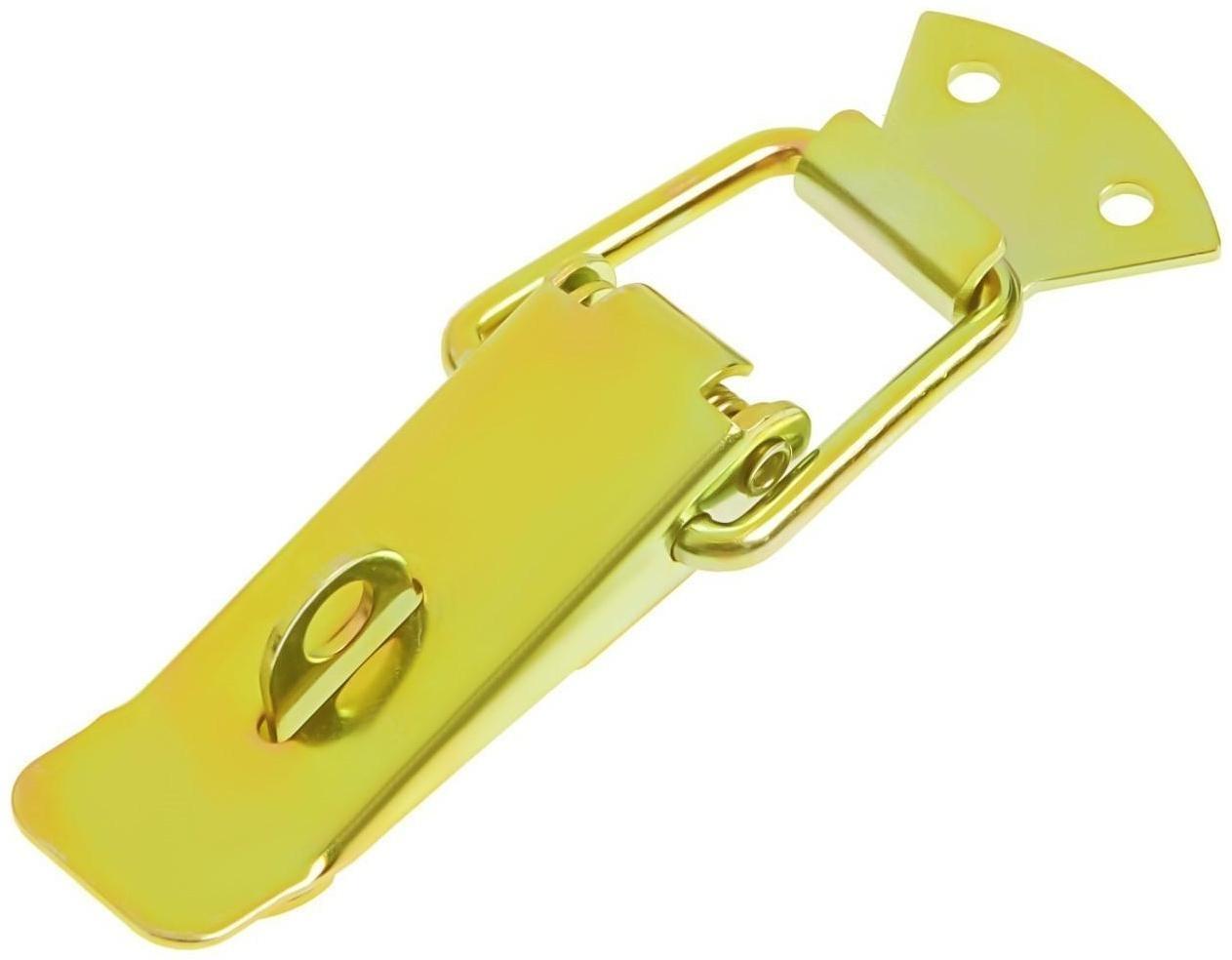 Замок-защелка на ящик Z19, 7,5 см, железный, с проушиной