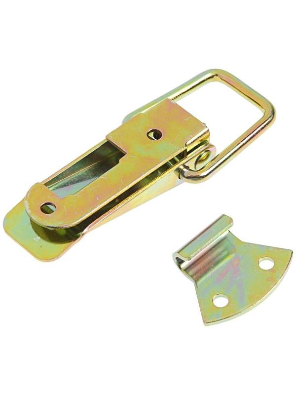 Замок-защелка на ящик Z19, 7,5 см, железный, с проушиной