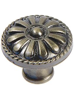 Ручка кнопка ТУНДРА РК112, цвет бронза