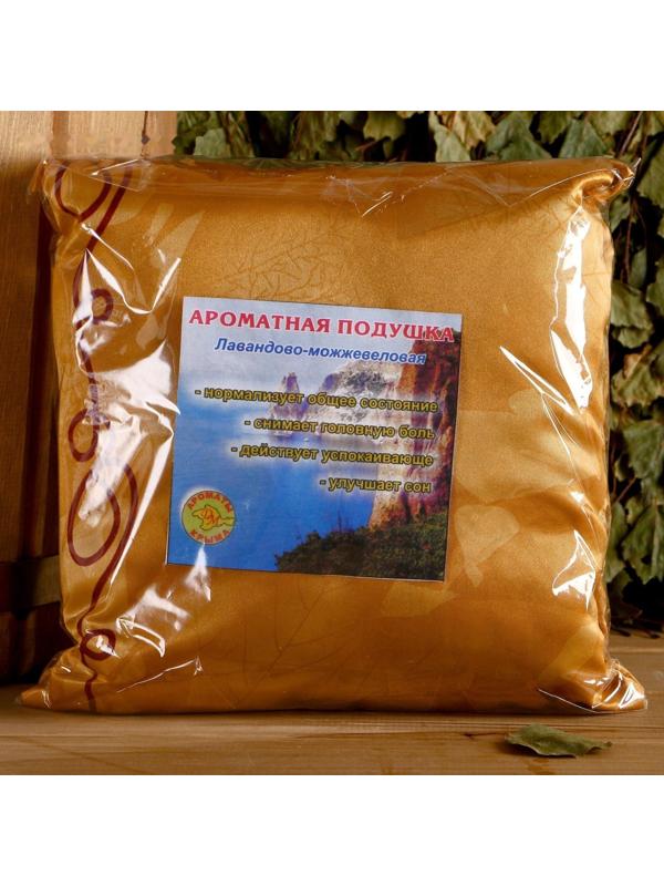 Подушка сувенирная, 22×22 см,  лаванда, можжевельник, микс