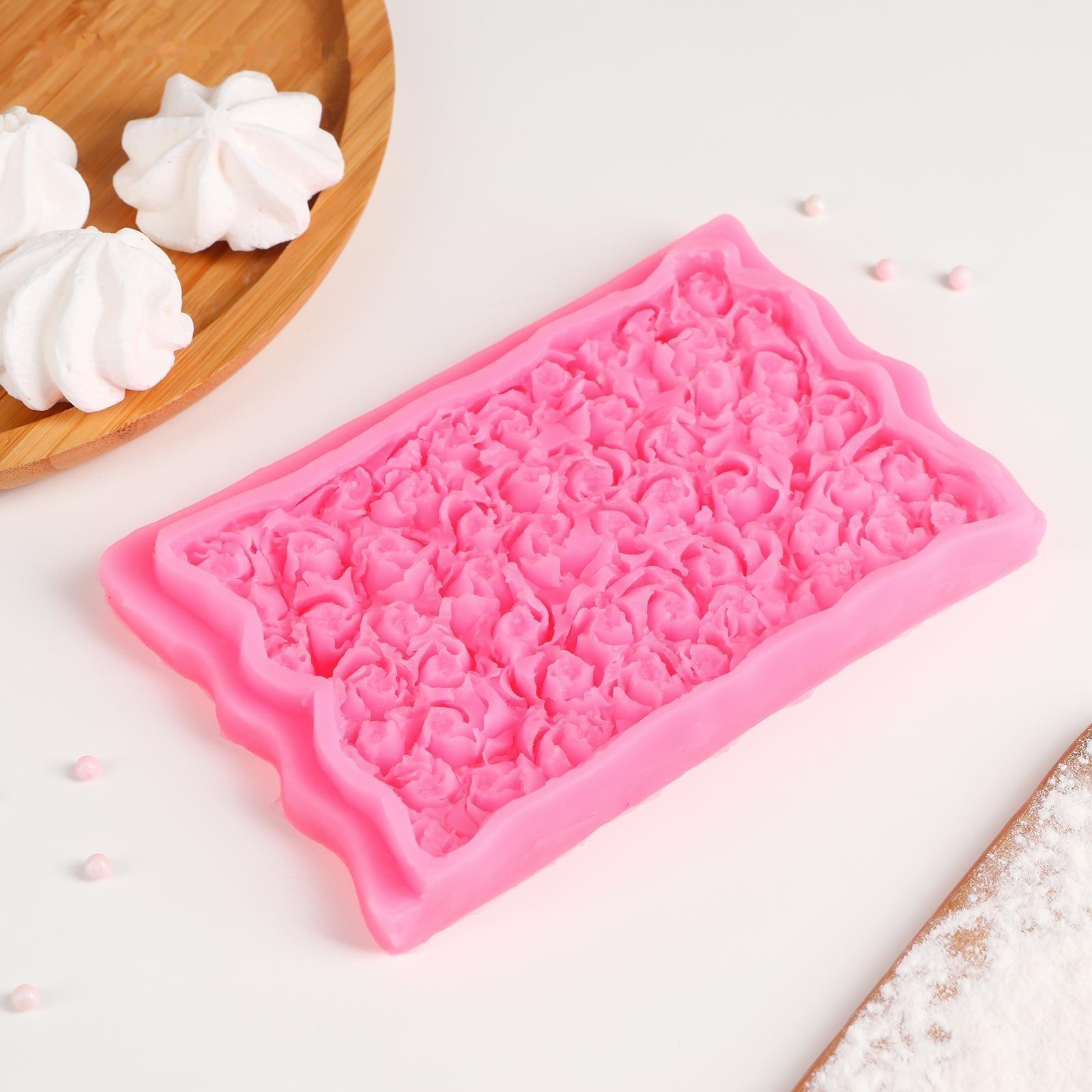 Молд «Ковер из роз», 17,5×10,7×2,3 см