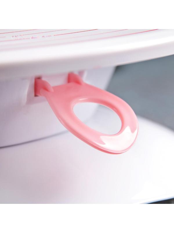 Подставка для торта вращающаяся, 28,5×9 см, с разлиновкой и стопером, цвет МИКС