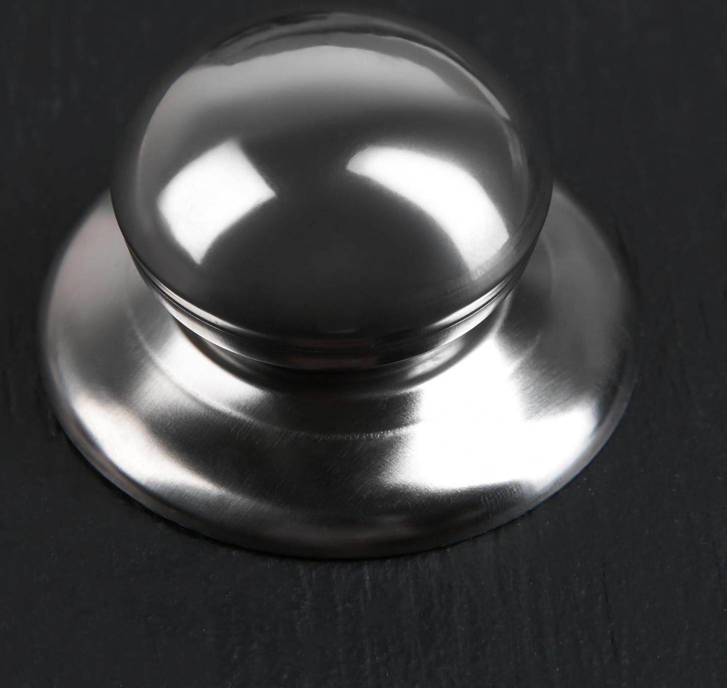 Ручка для крышки на посуду «Металлик», d=5,5 см