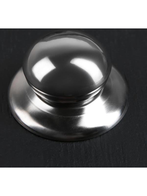 Ручка для крышки на посуду «Металлик», d=5,5 см