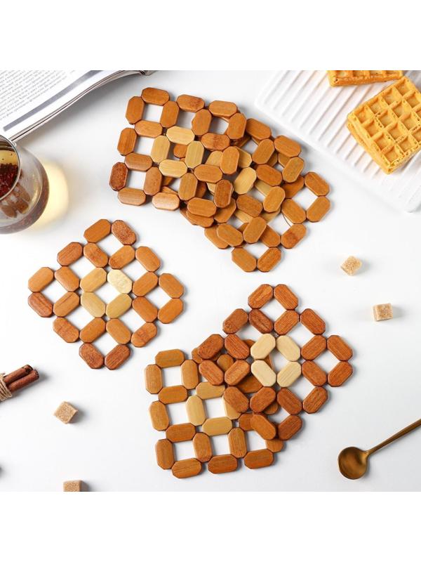 Подставка под горячее «Бамбук», 12×12 см