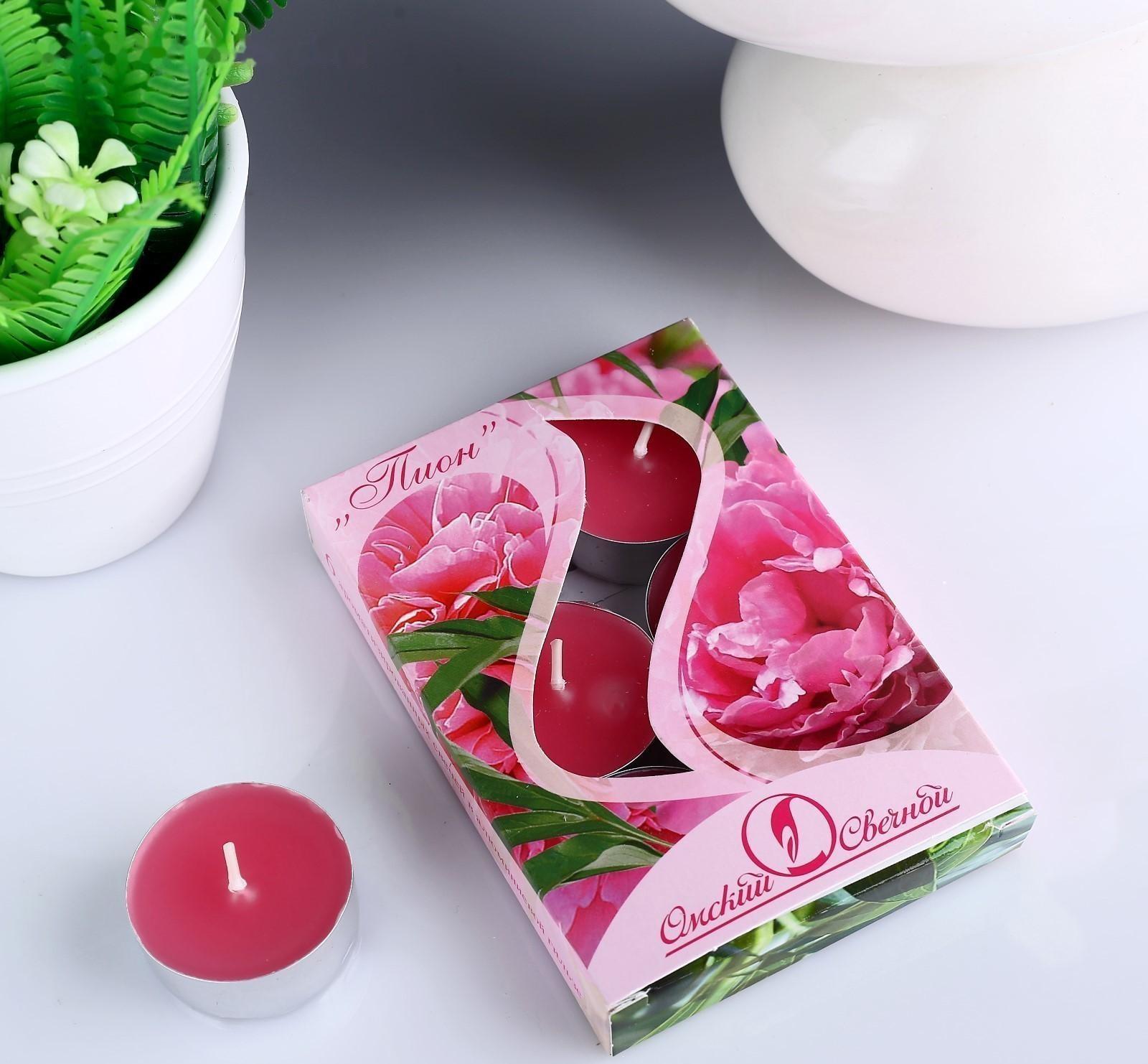 Набор чайных свечей ароматических 