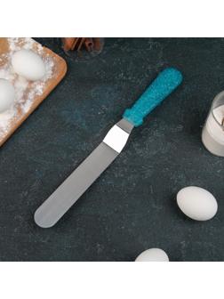 Лопатка-палетка изогнутая «Космос», 31 см, рабочая часть 20 см, с пластиковой ручкой