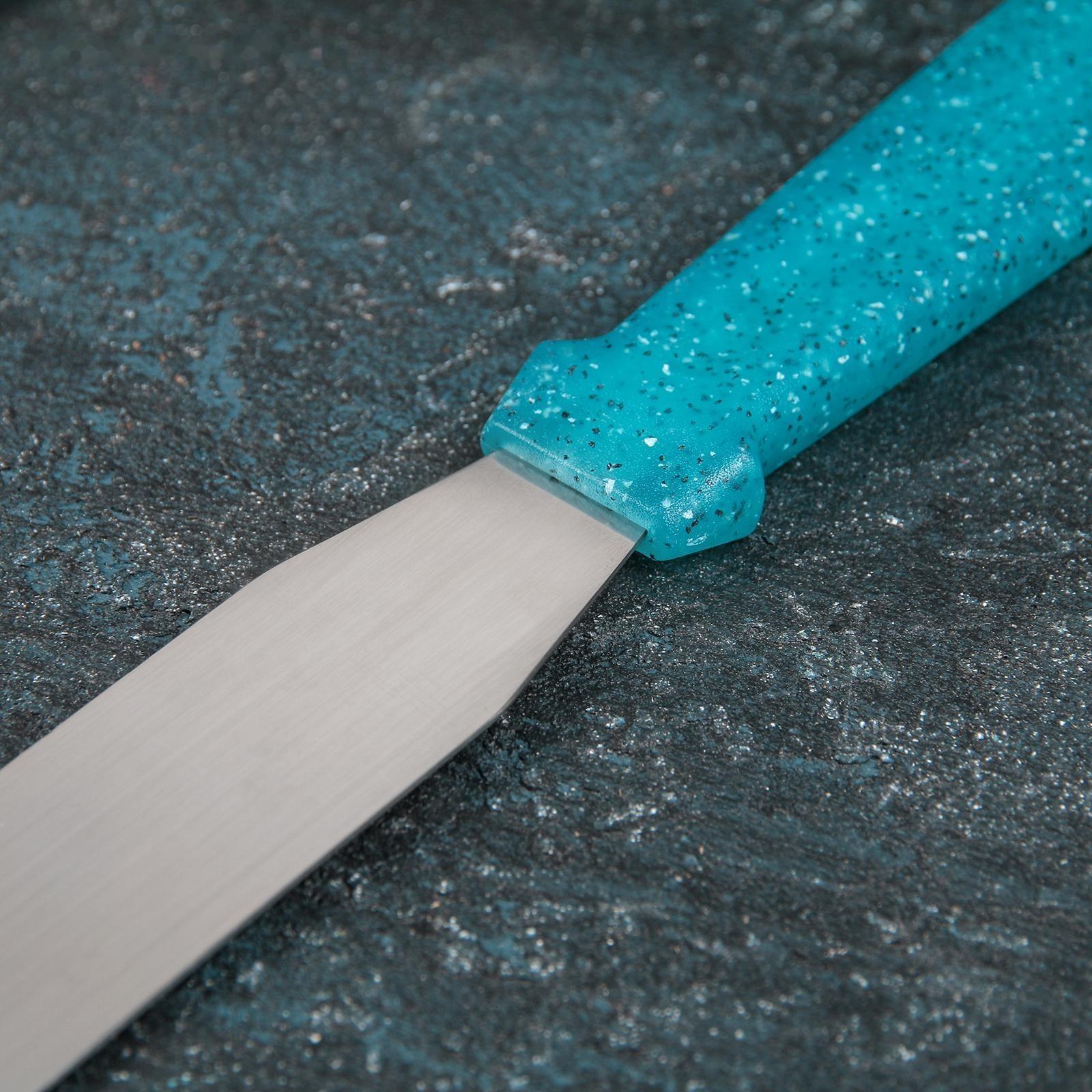 Лопатка-палетка прямая «Космос», 27 см, рабочая часть 15 см, с пластиковой ручкой