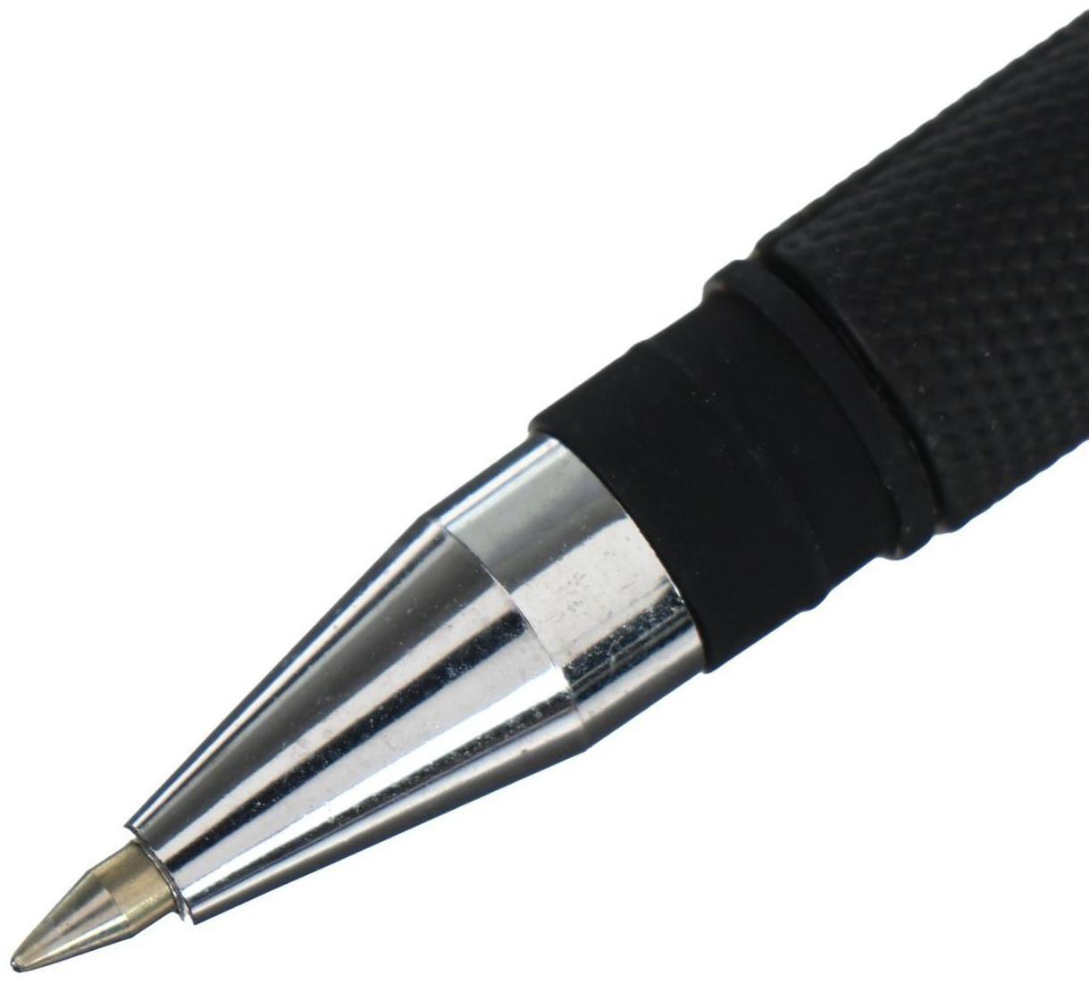 Ручка шариковая EasyWrite Black, 0.5 мм, чёрные чернила, матовый корпус Silk Touch