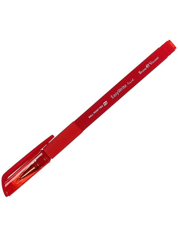 Ручка шариковая EasyWrite Red, узел 0.5 мм, красные чернила, матовый корпус Silk Touch