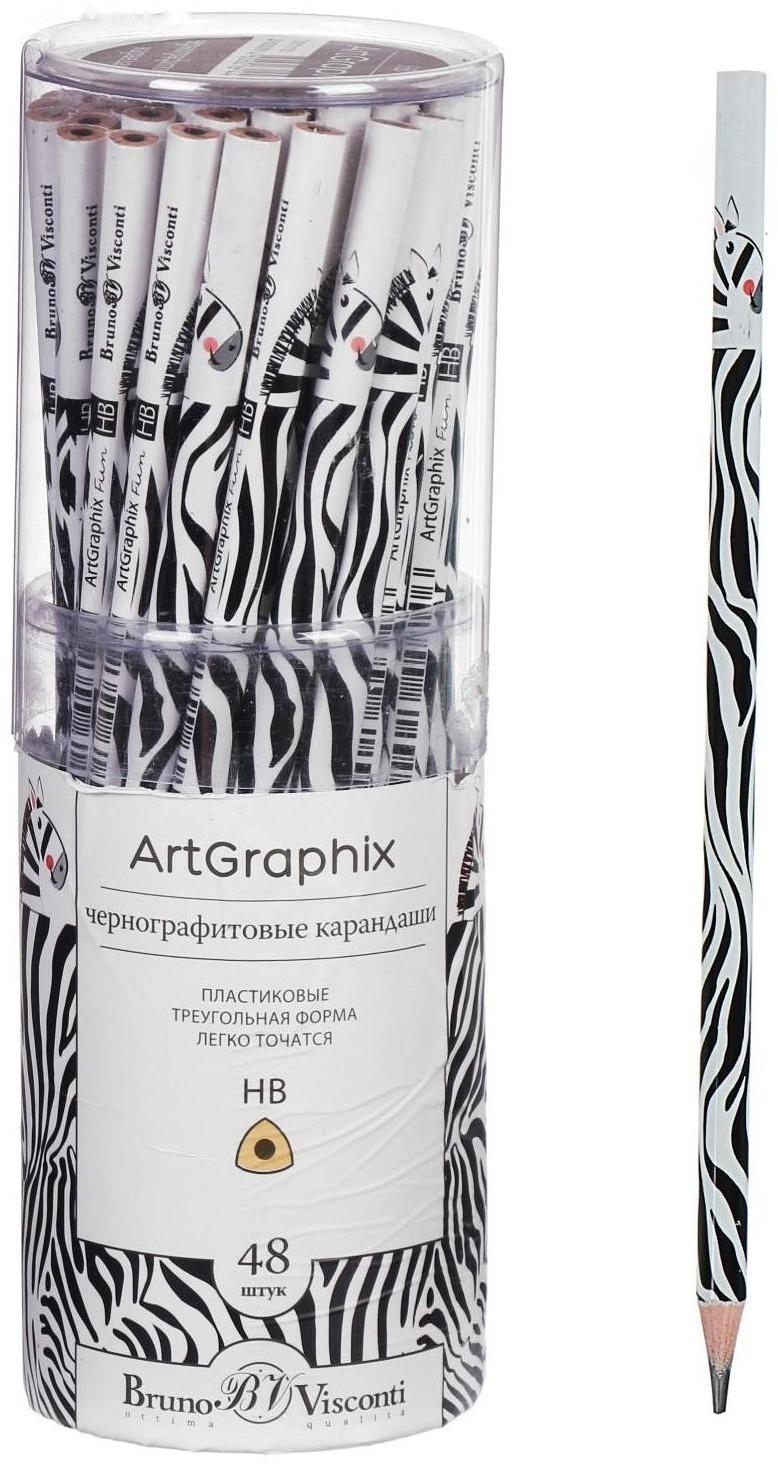 Карандаш чернографитный 3 мм ArtGraphix. Fun 