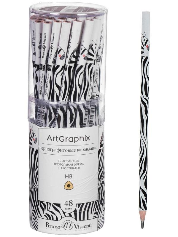Карандаш чернографитный 3 мм ArtGraphix. Fun 