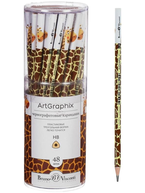 Карандаш чернографитный 3 мм ArtGraphix. Fun 