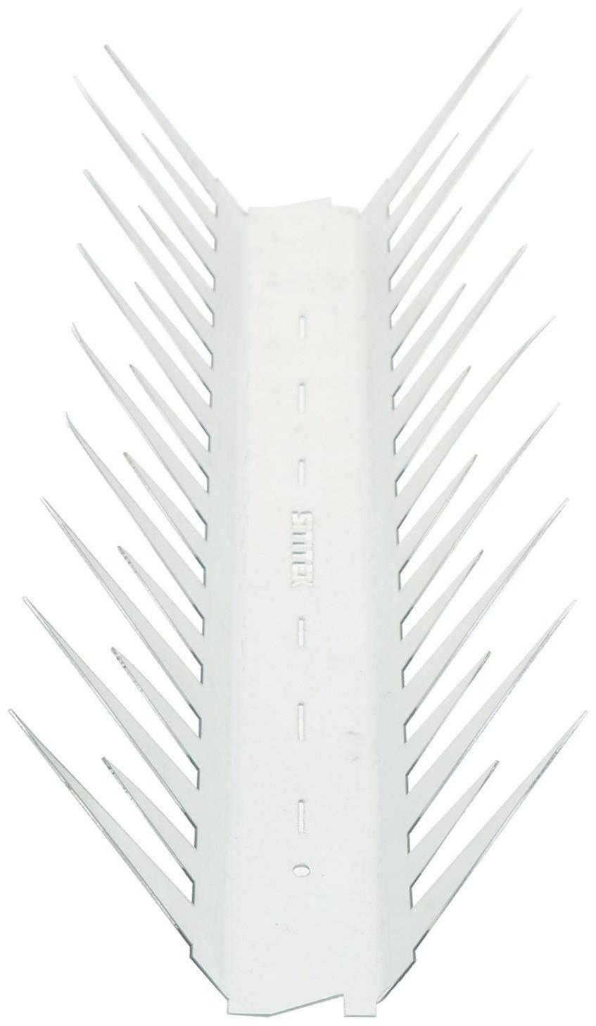 Отпугиватель для птиц, 30 × 10 см, шипы противоприсадные 34 шт., 2 ряда