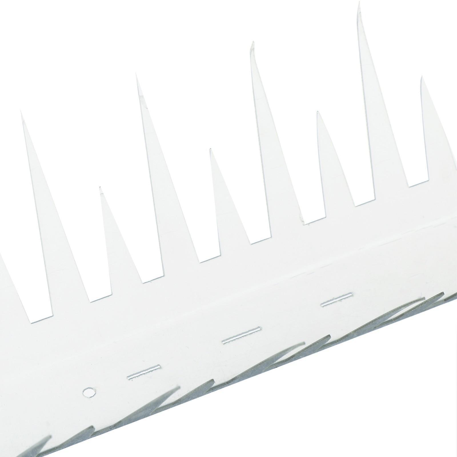 Отпугиватель для птиц, 30 × 10 см, шипы противоприсадные 34 шт., 2 ряда