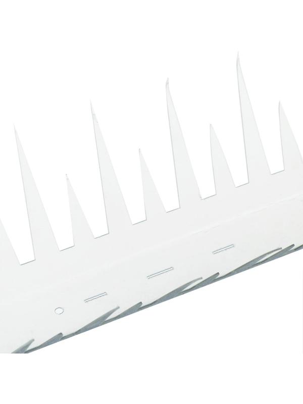 Отпугиватель для птиц, 30 × 10 см, шипы противоприсадные 34 шт., 2 ряда