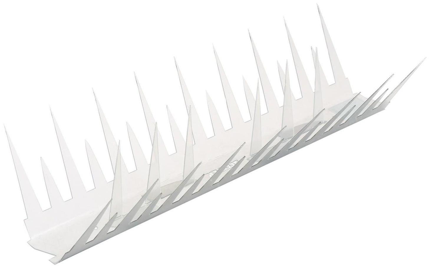 Отпугиватель птиц, 30 × 10 см, шипы противоприсадные 40 шт., 3 ряда