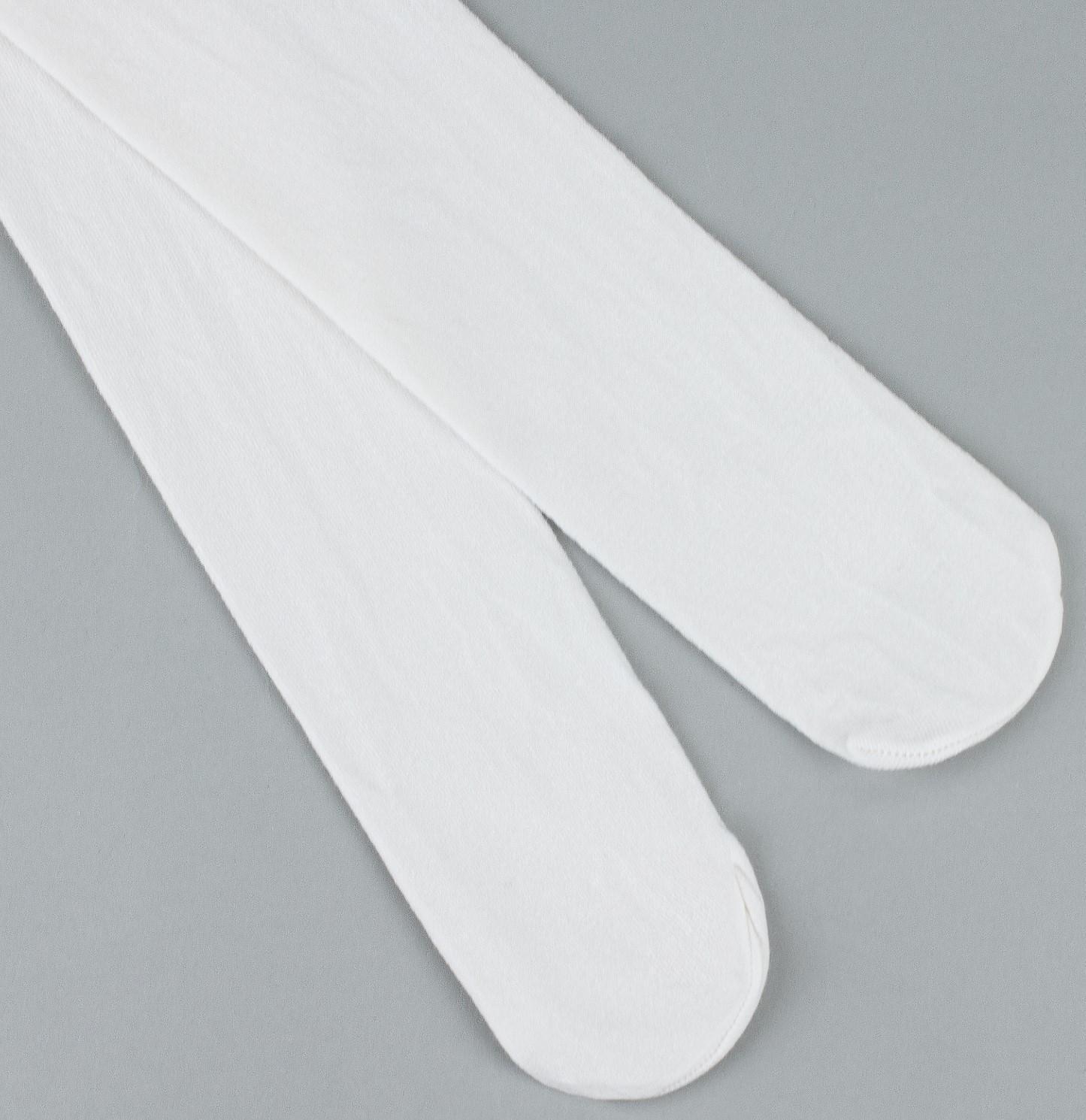 Колготки детские, цвет белый (bianco), рост 116-122 см