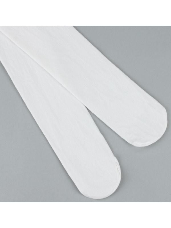 Колготки детские, цвет белый (bianco), рост 116-122 см