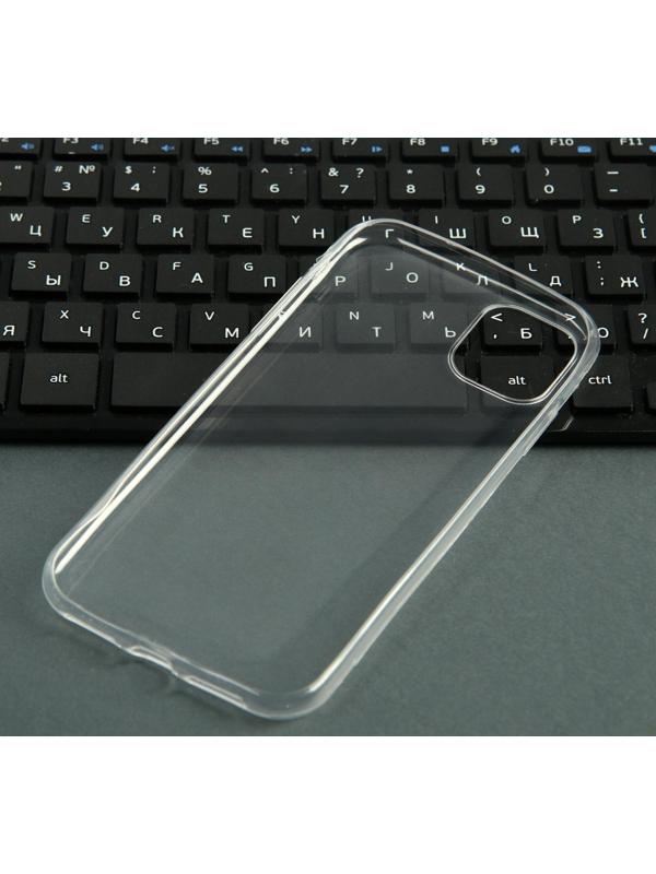 Чехол LuazON на iPhone 11, силиконовый, тонкий, прозрачный