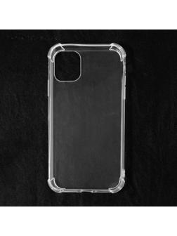 Чехол LuazON для iPhone 11, силиконовый, противоударный, прозрачный