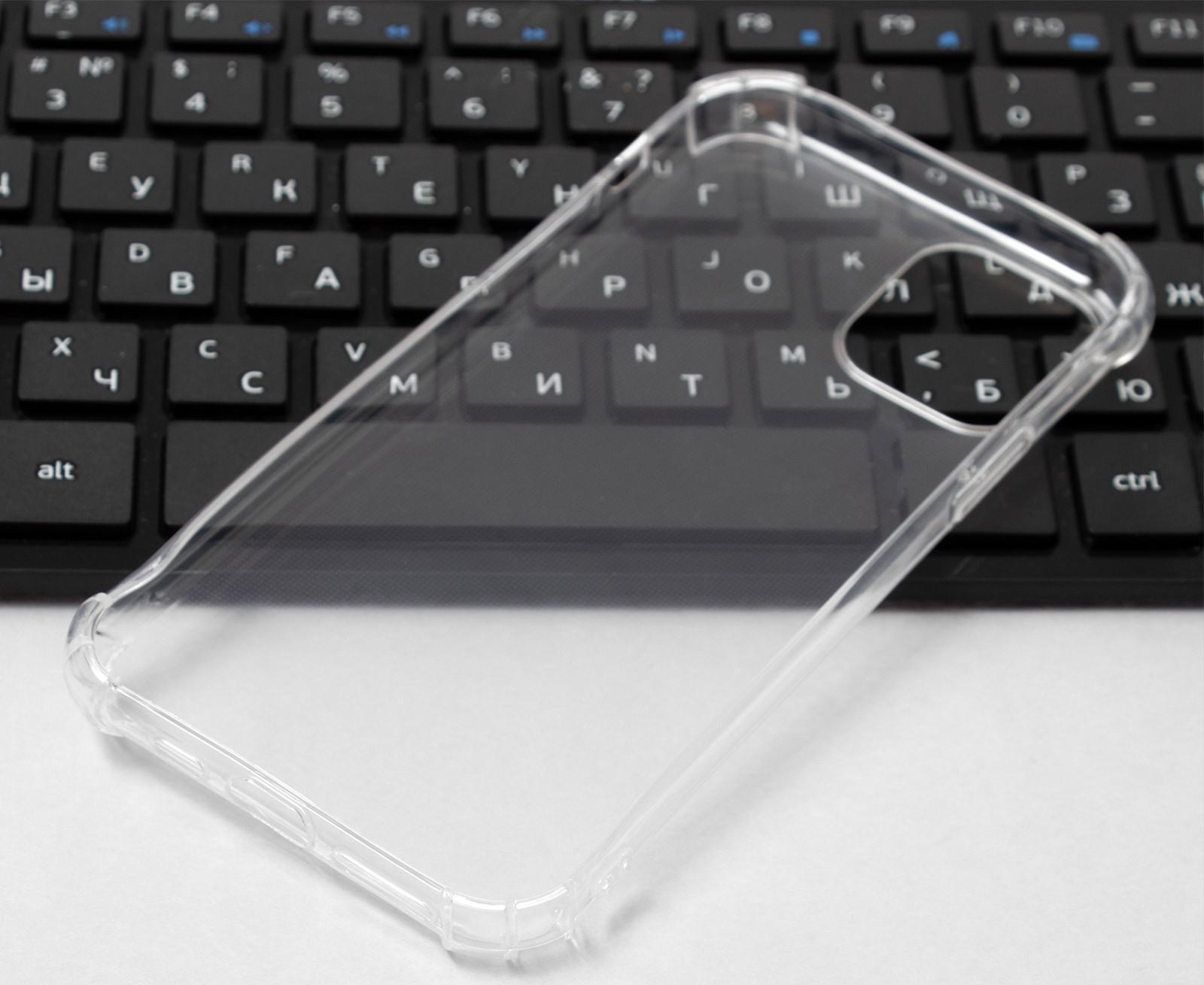 Чехол LuazON для iPhone 11 Pro, силиконовый, противоударный, прозрачный