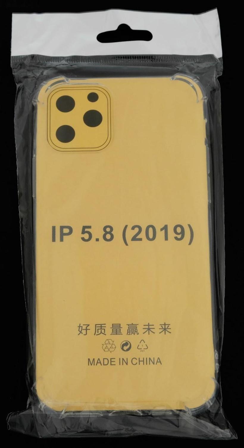 Чехол LuazON для iPhone 11 Pro, силиконовый, противоударный, прозрачный