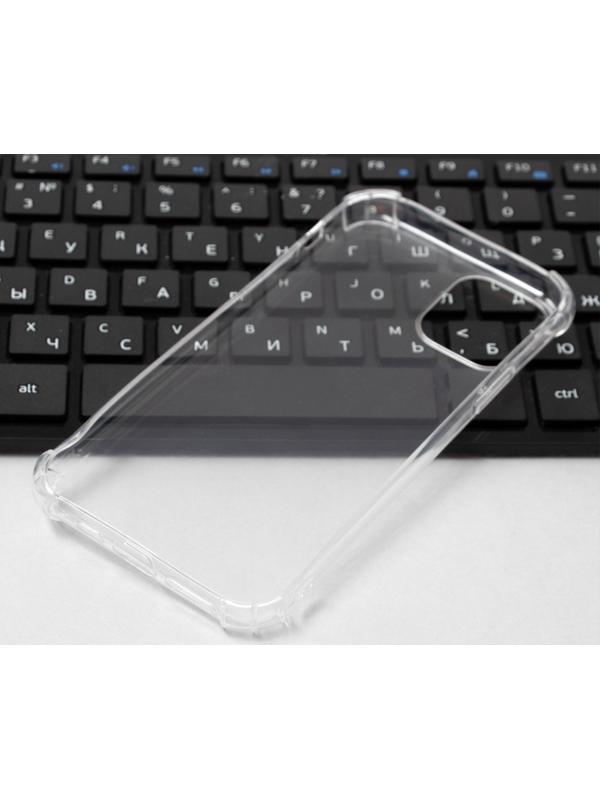 Чехол LuazON для iPhone 11 Pro, силиконовый, противоударный, прозрачный