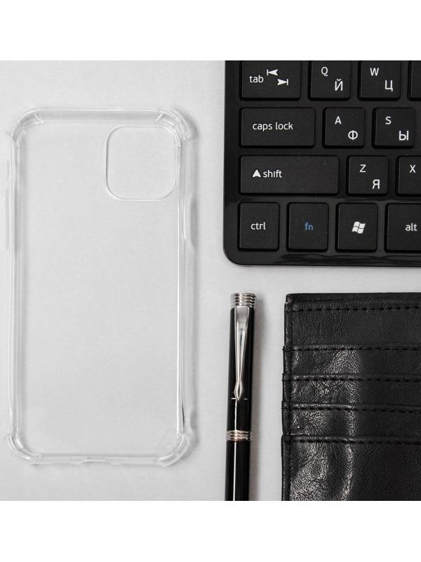Чехол LuazON для iPhone 11 Pro, силиконовый, противоударный, прозрачный