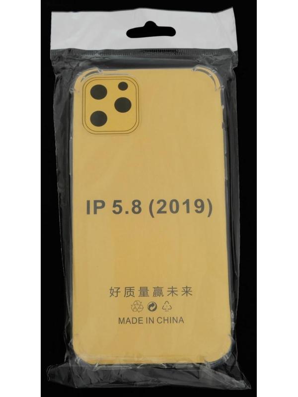 Чехол LuazON для iPhone 11 Pro, силиконовый, противоударный, прозрачный