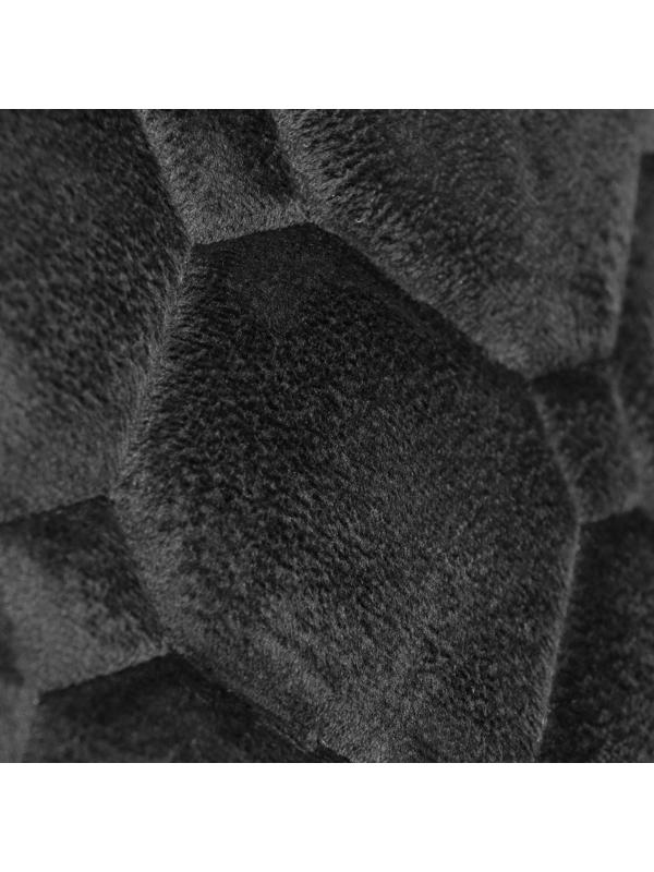 Накидка на переднее сиденье авто 140×50 см, искусственный мех, черный