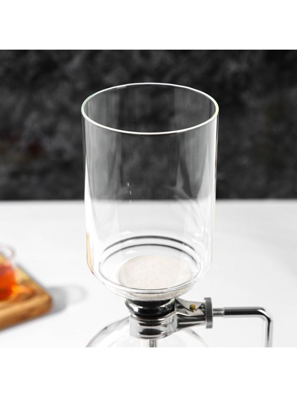 Габет (сифон) стеклянный для заваривания кофе «Колумб», 500 мл, 16×11×38,5 см