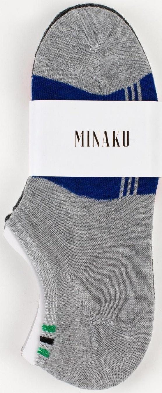 Набор носков мужских укороченных MINAKU 3 пары, размер 40-41 (27 см)