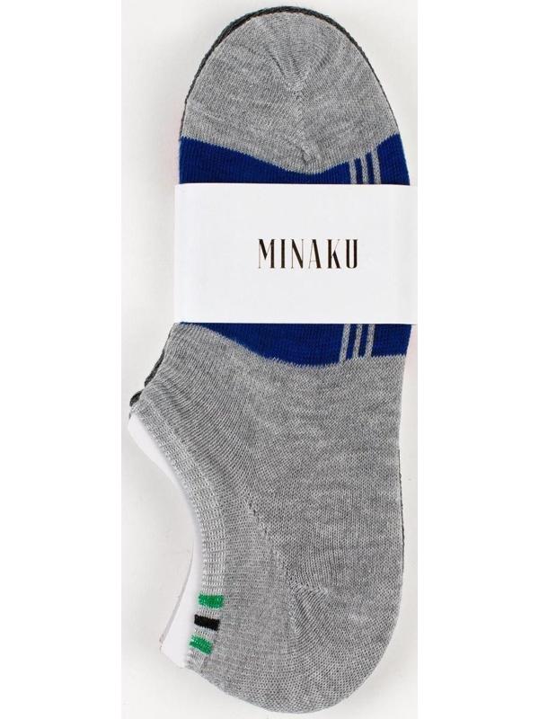 Набор носков мужских укороченных MINAKU 3 пары, размер 40-41 (27 см)