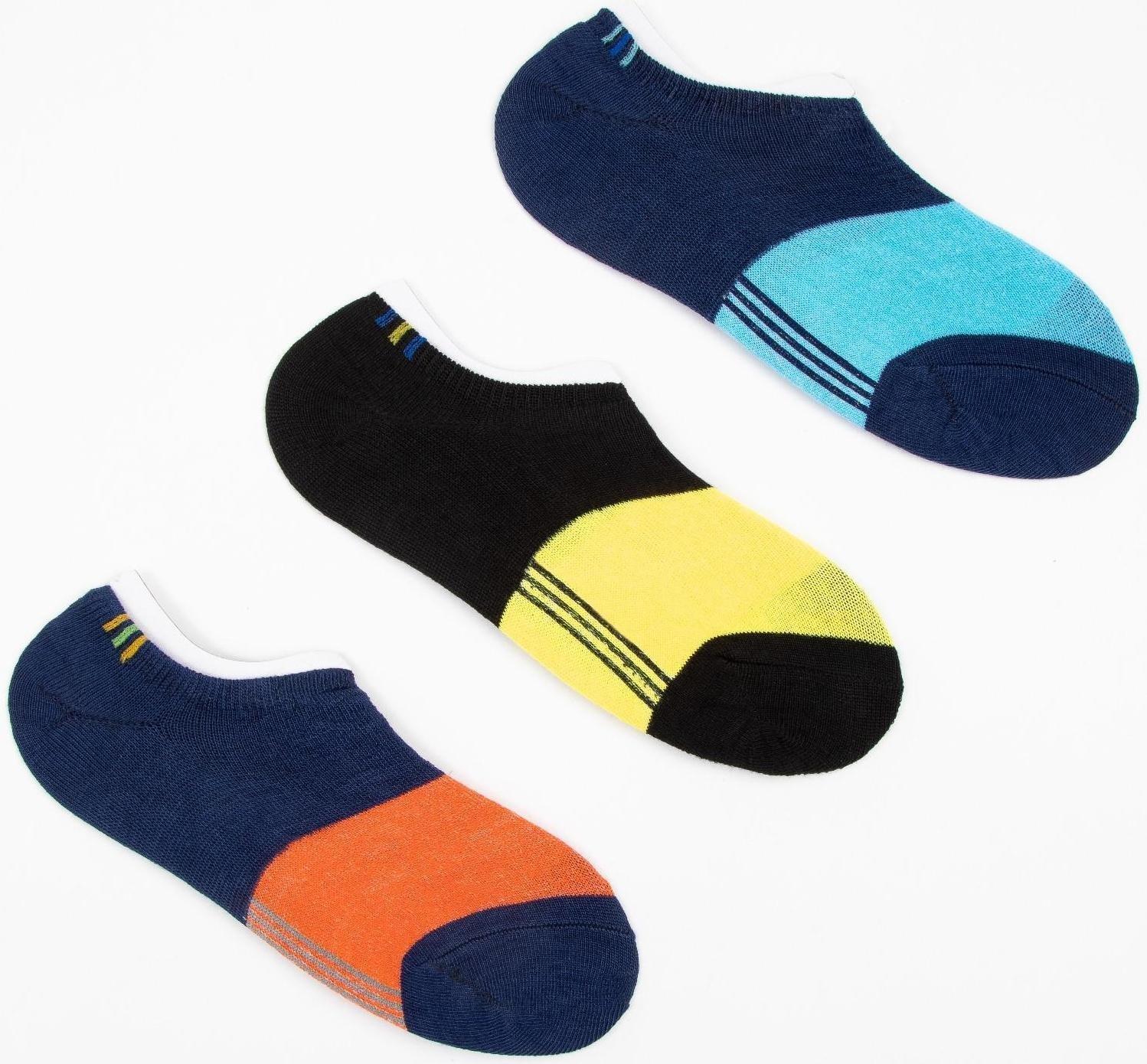 Набор носков мужских укороченных MINAKU 3 пары, размер 40-41 (27 см)