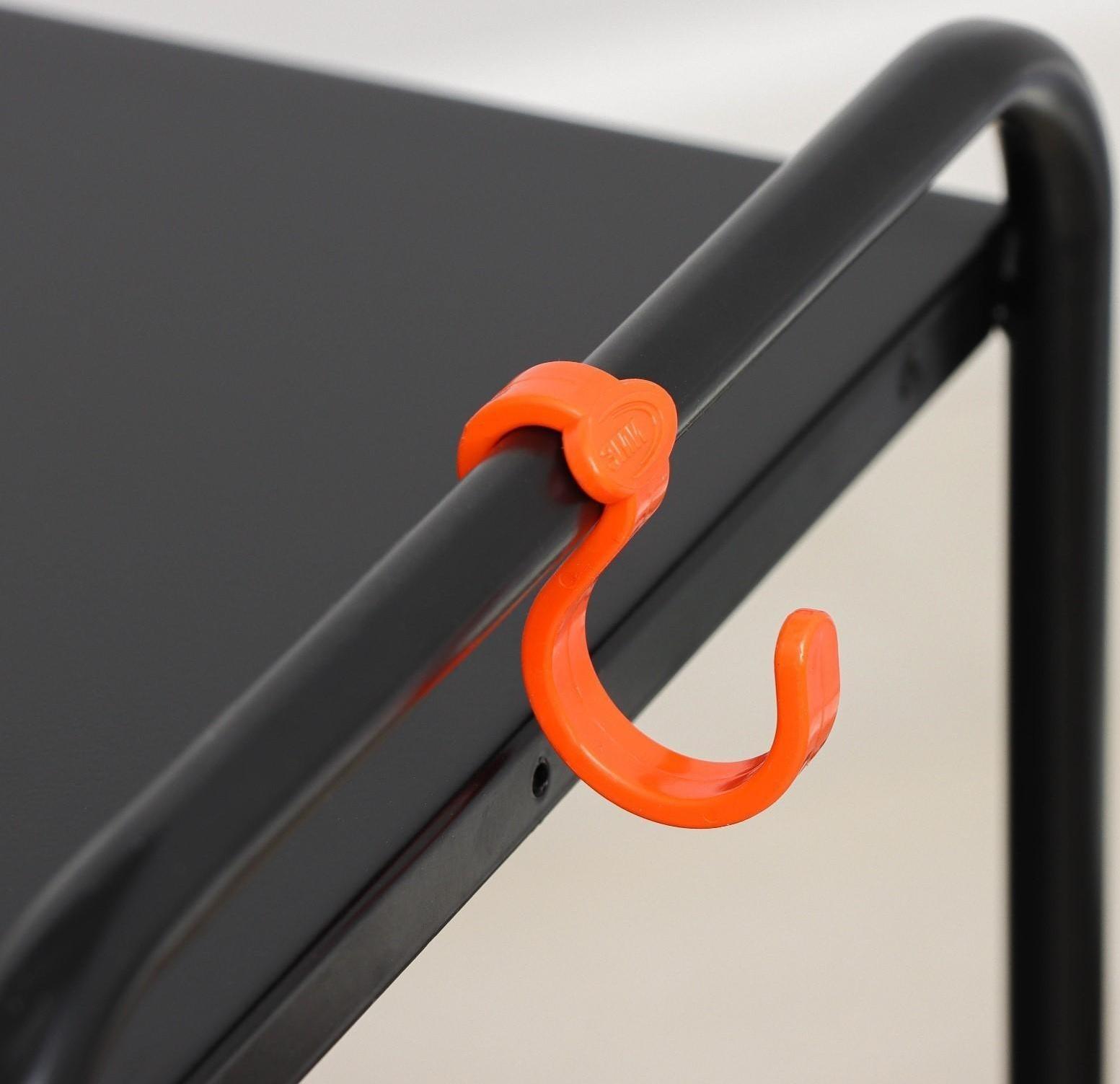 Этажерка «Ладья 33КС», 3 яруса, 45×30×65 см, цвет чёрный