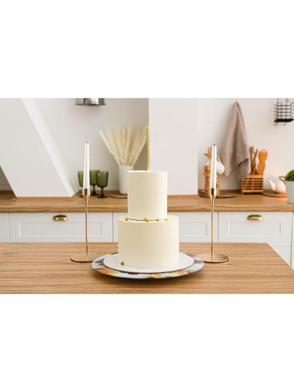 Подставка для разделения уровней торта, d=9 см , цвет белый