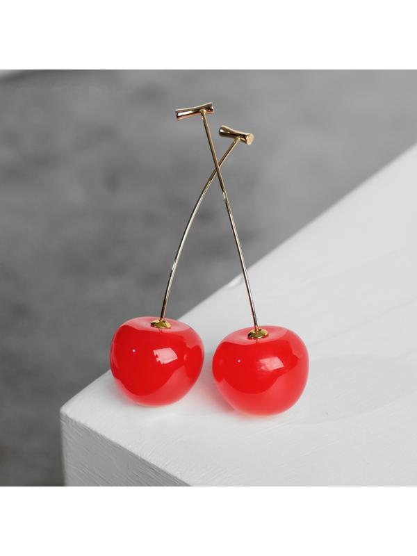 Серьги пластик 