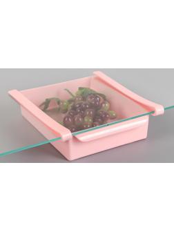 Полка подвесная в холодильник, 22×20×7 см, цвет МИКС