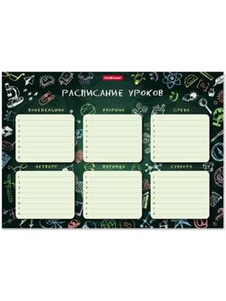 Расписание уроков А4, ErichKrause 