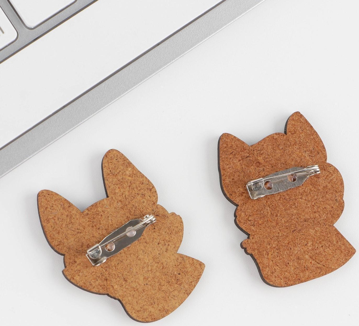 Значки для друзей «Идеальные напарники», 2 шт.