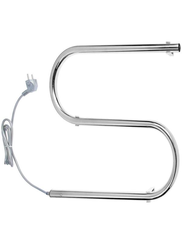 Полотенцесушитель электрический ТЕРА, S-образный, 420х500 мм, правый