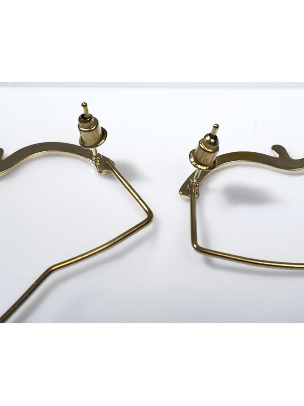 Серьги металл 